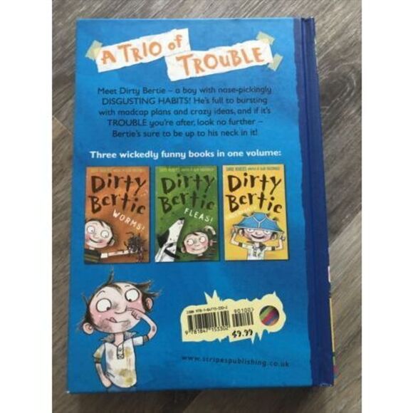 Dirty Bertie: A Trio of Trouble. 3 BOOKS IN 1. Pre Owned - Picture 3 of 4